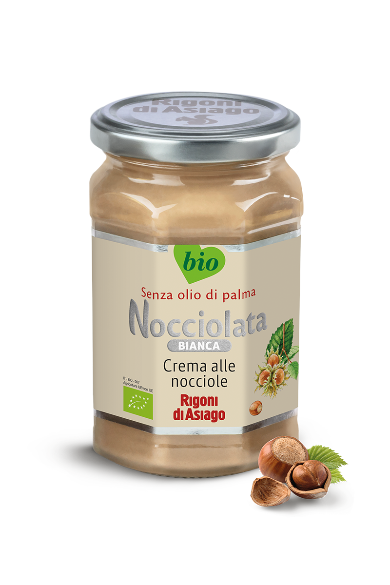 Crema bio alba Nocciolata, 250g, Rigoni di Asiago