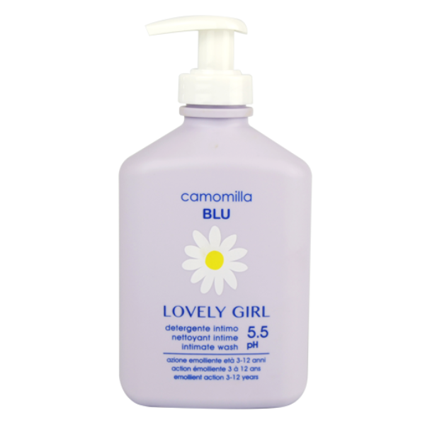 Gel intim de curatare pH 5.5 Lovely Girl, 300ml, Camomilla Blu