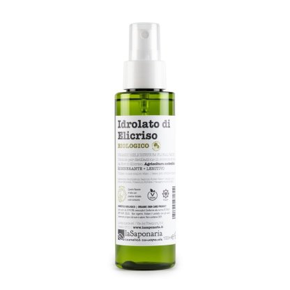 Hidrolat bio (apa florala) calmant de helichrysum, 100ml, La Saponaria
