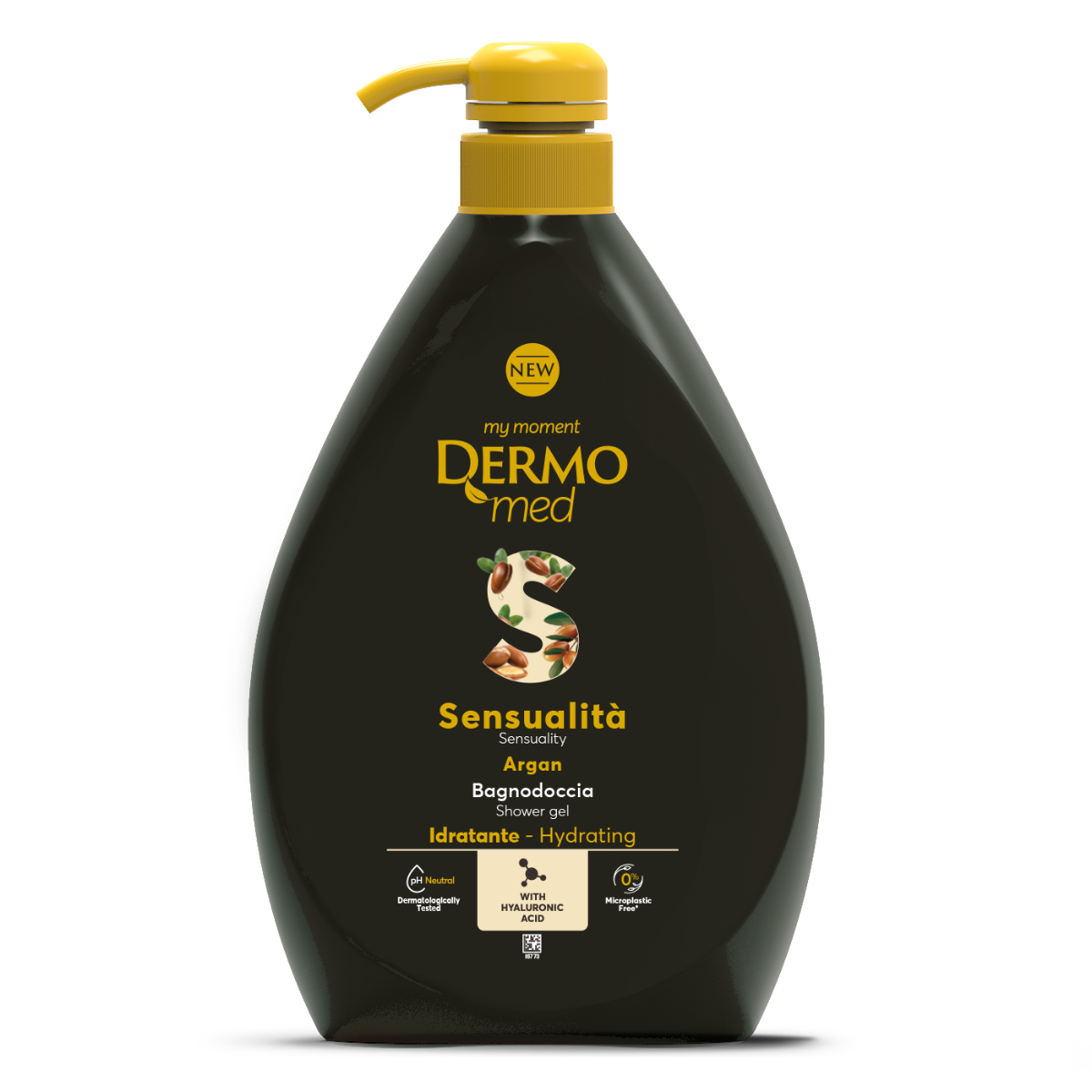 Gel de dus cu argan, 1000ml, Dermomed