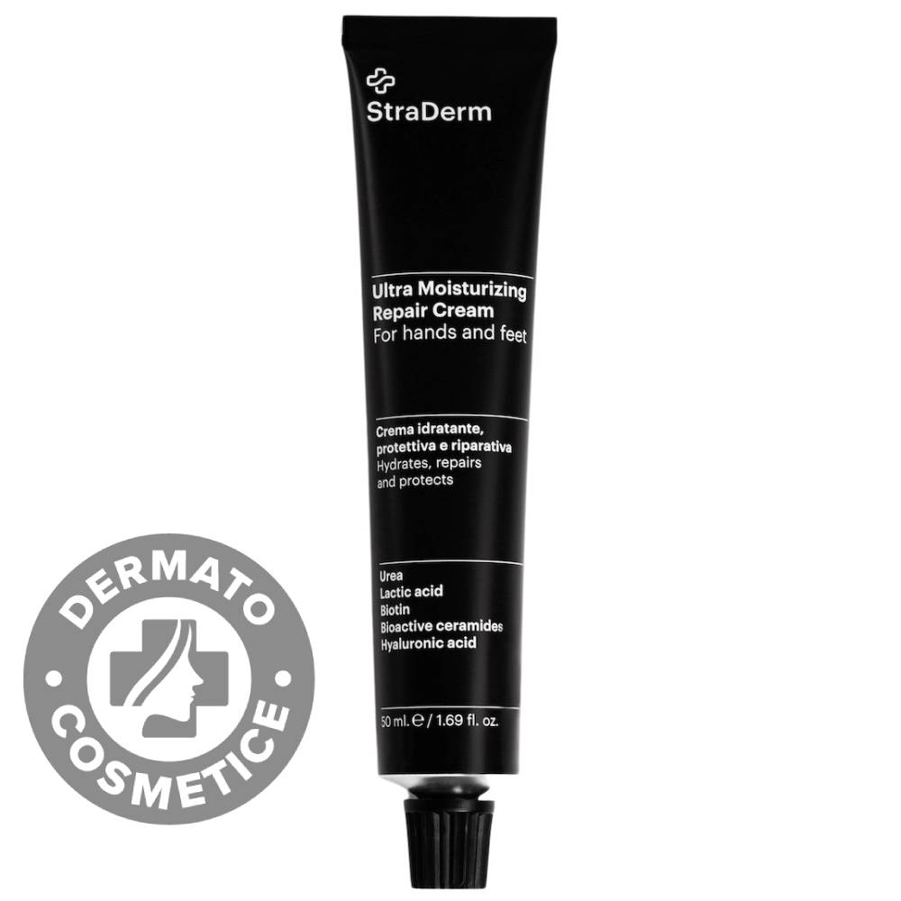 Crema ultra hidratanta pentru maini si picioare, 50ml, StraDerm