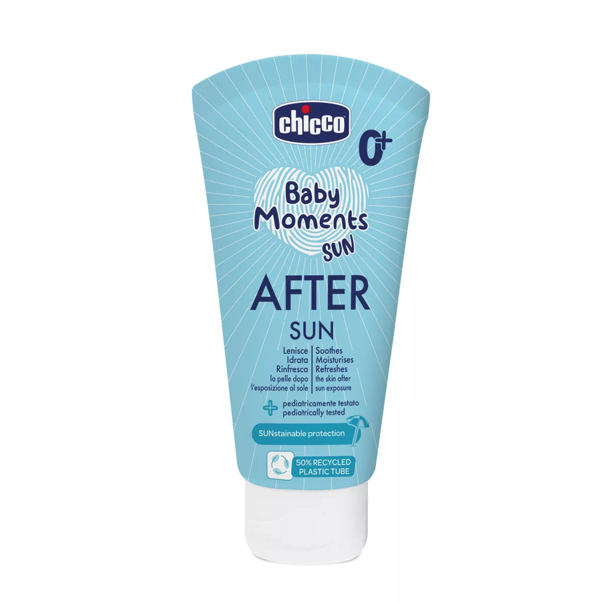 Lotiune dupa plaja Baby Moments 0 luni+, 150ml, Chicco