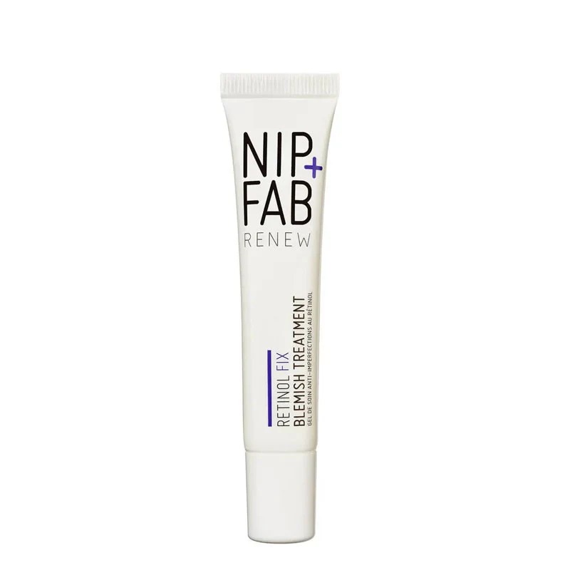 Tratament gel pentru pete 10% retinol Fix Blemish Gel Treatment, 15ml, NIP+FAB