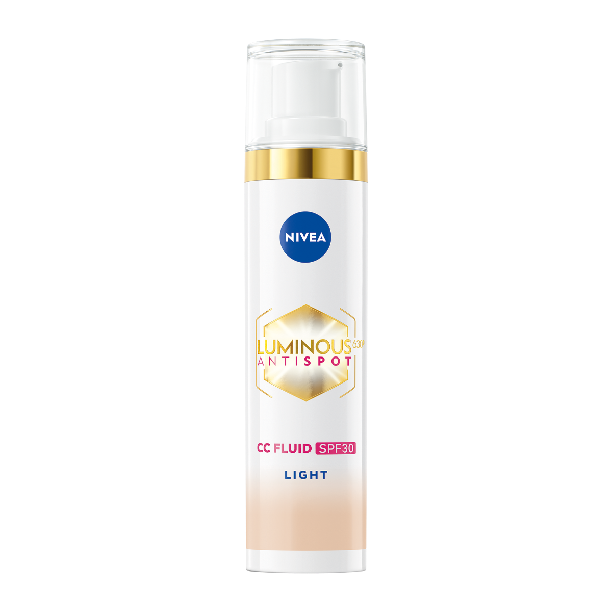 Crema-fluid CC 3 in 1 SPF30 Luminous630 nuanta Light, 30ml, Nivea