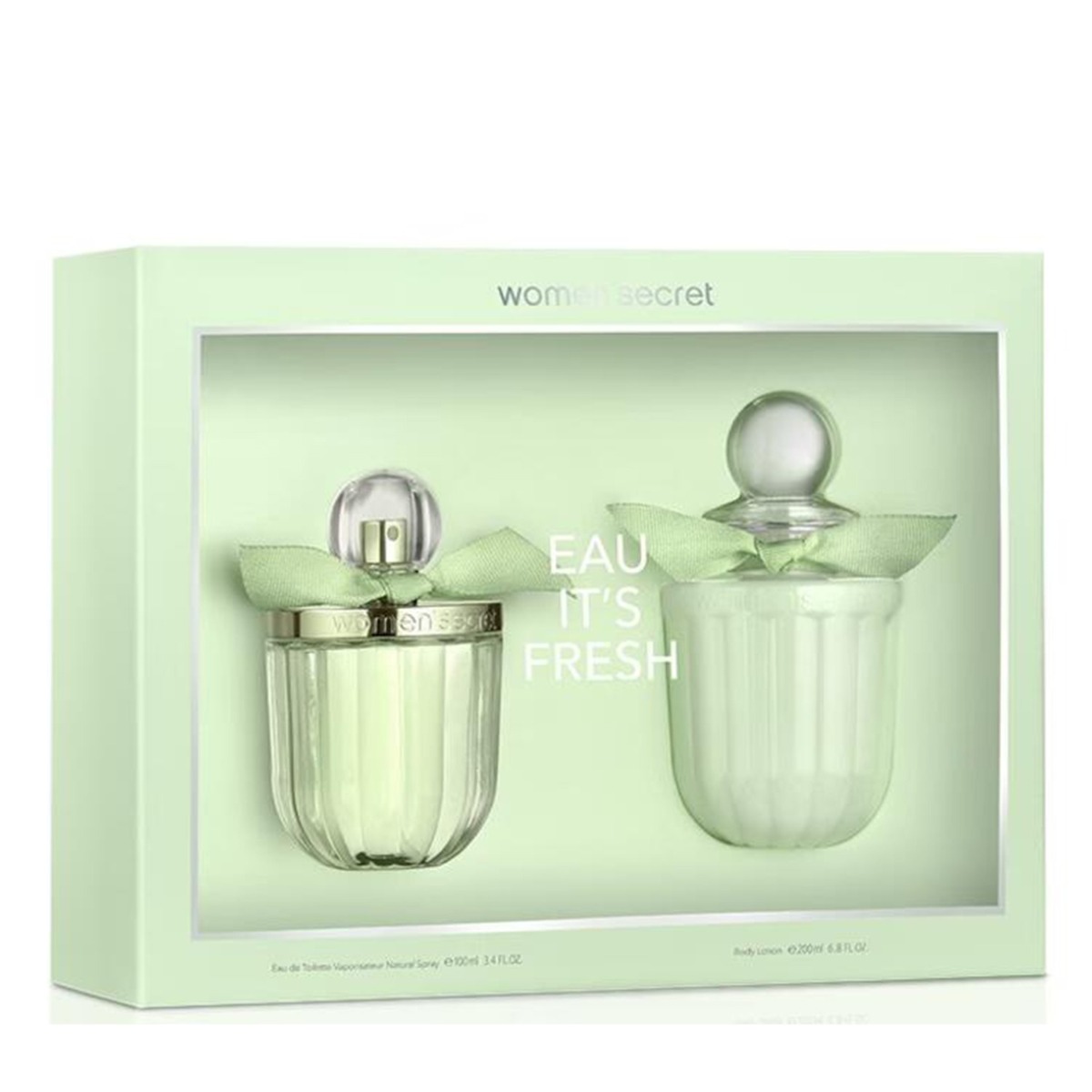 Set It's Fresh Apa de toaleta 100ml + Lotiune de corp 200ml, Women' Secret