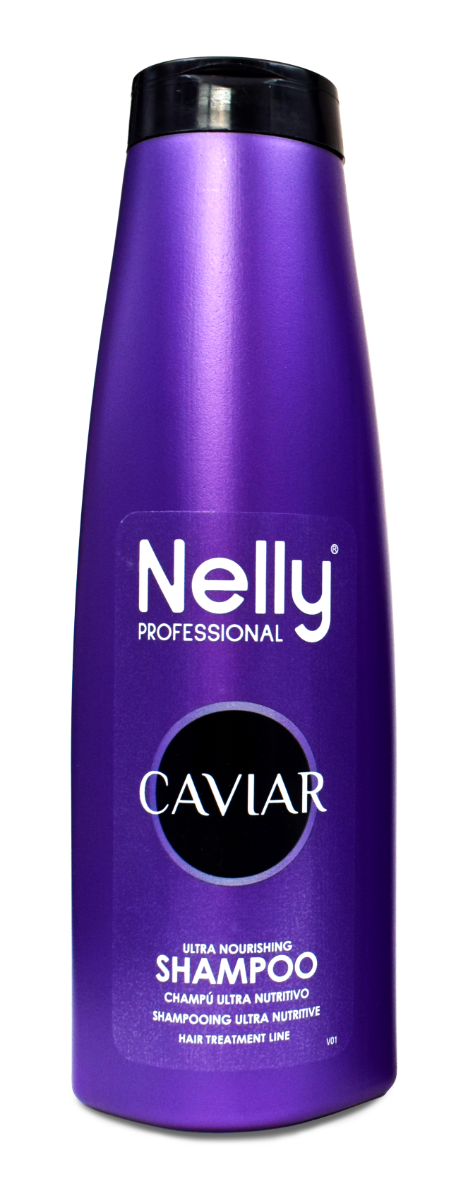 Sampon reparator cu extract din caviar, 400ml, Nelly Professional