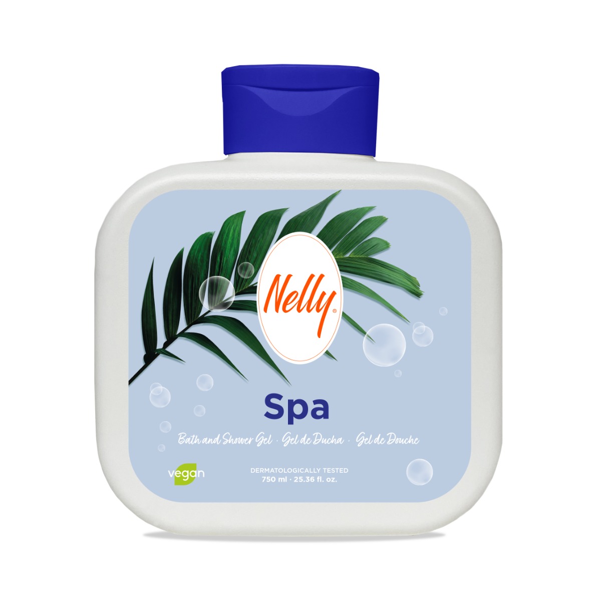 Gel de dus cu aroma Spa, 750ml, Nelly