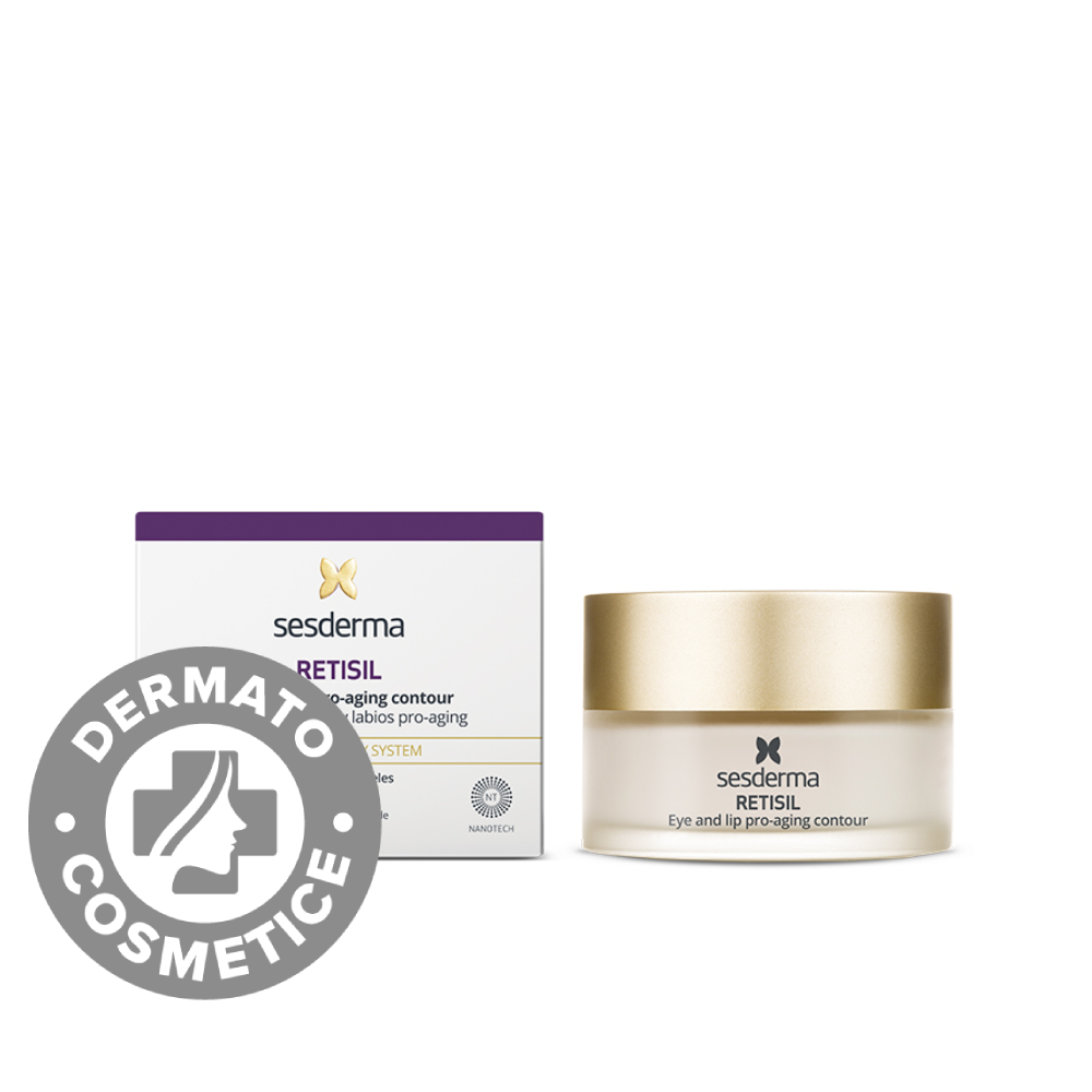 Crema pentru conturul ochilor si buzelor Pro-Aging Retisil, 30ml, Sesderma