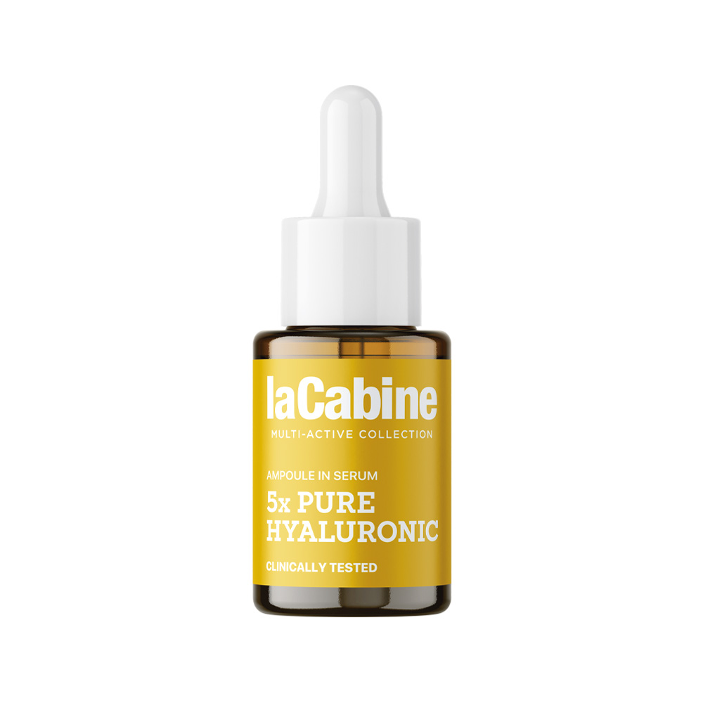 Ser pentru fata cu 5 tipuri de Acid Hialuronic Multi-Active, 10ml, La Cabine