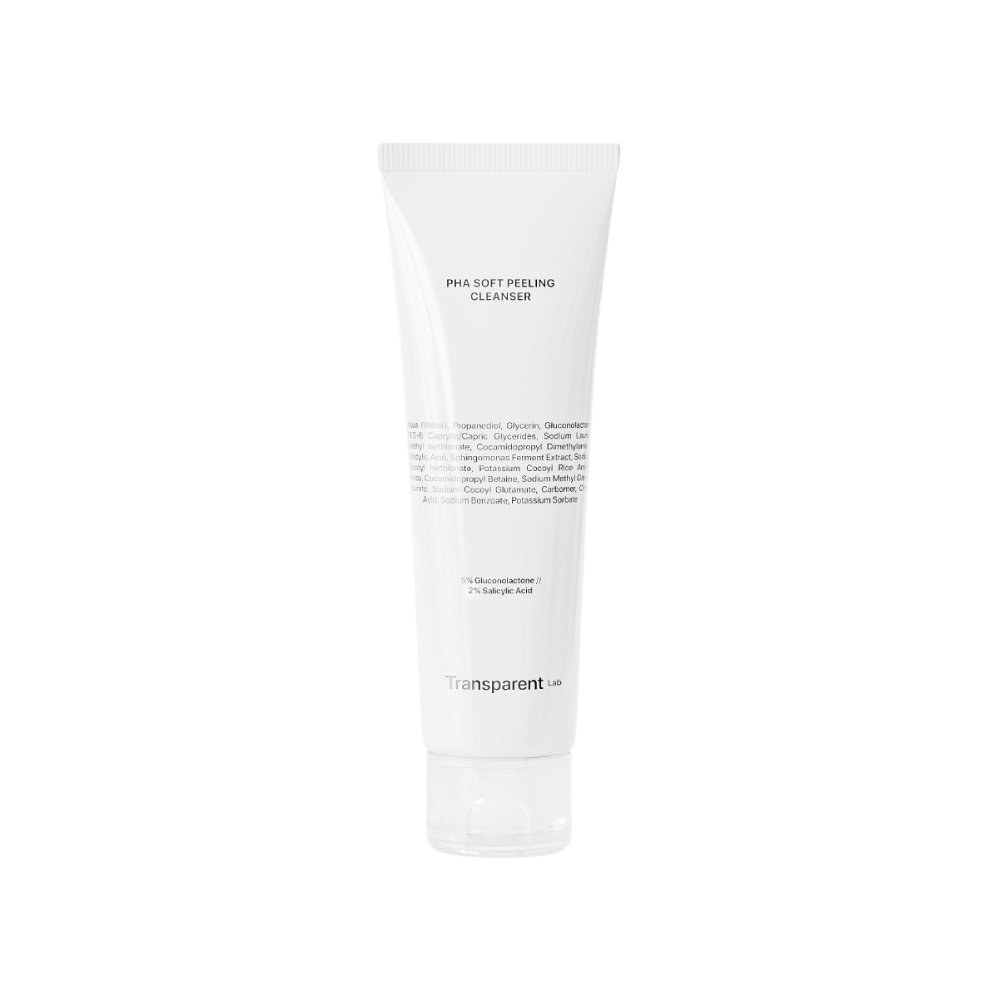 Gel de curatare cu efect exfoliant si PHA, 150ml, Transparent Lab
