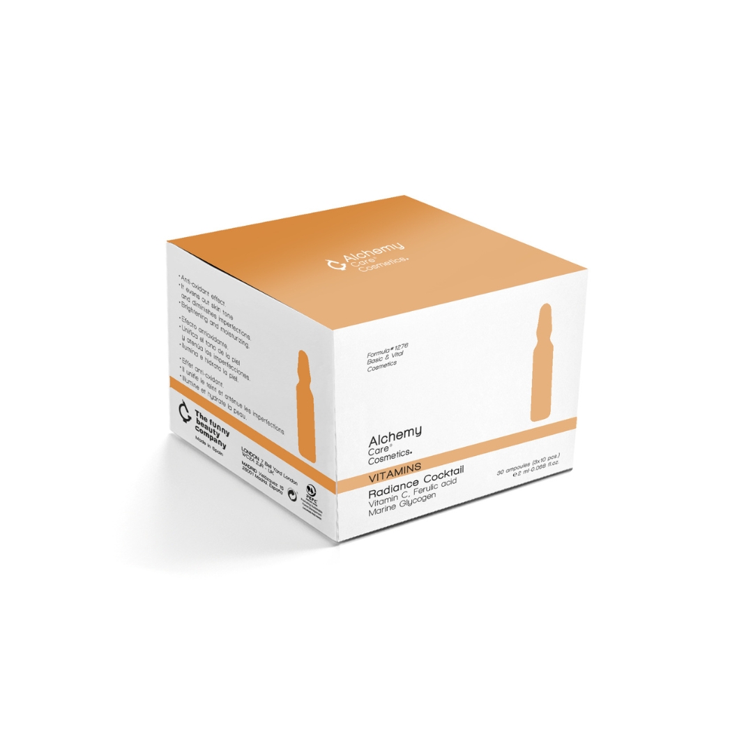 Fiole concentrate regeneratoare Radiance Cocktail, 30 x 2ml, Alchemy
