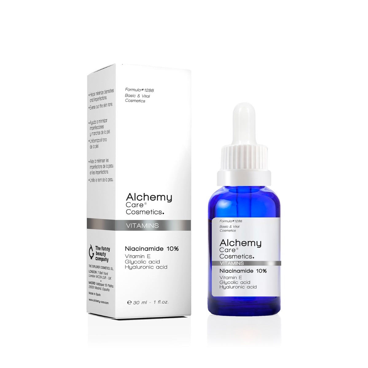 Ser Niacinamide 10%, 30ml, Alchemy