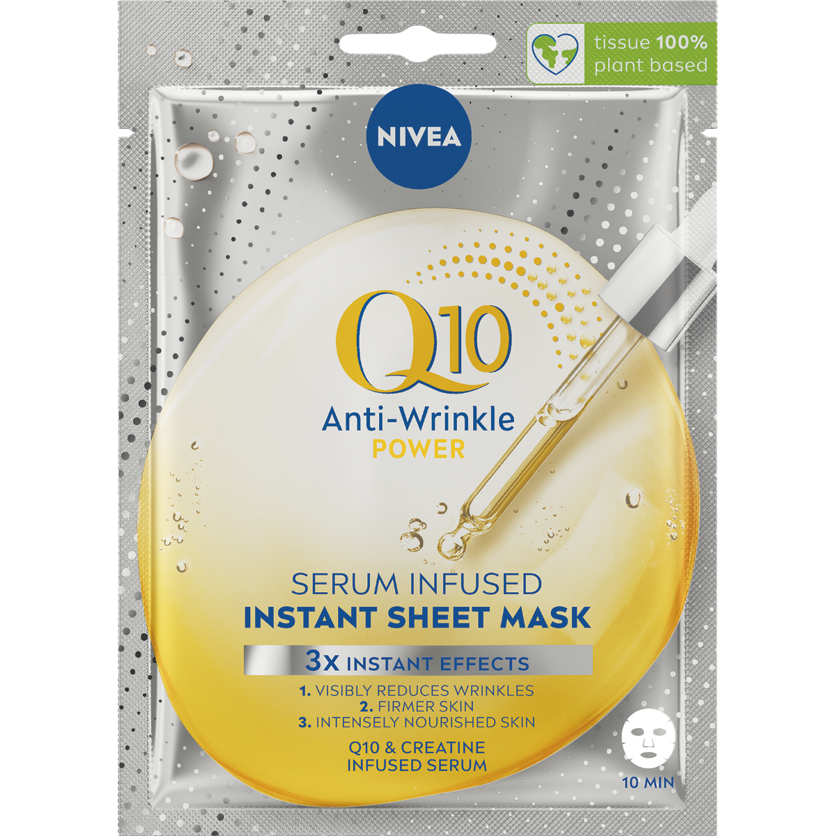 Masca servetel Q10 Power, 1 bucata, Nivea