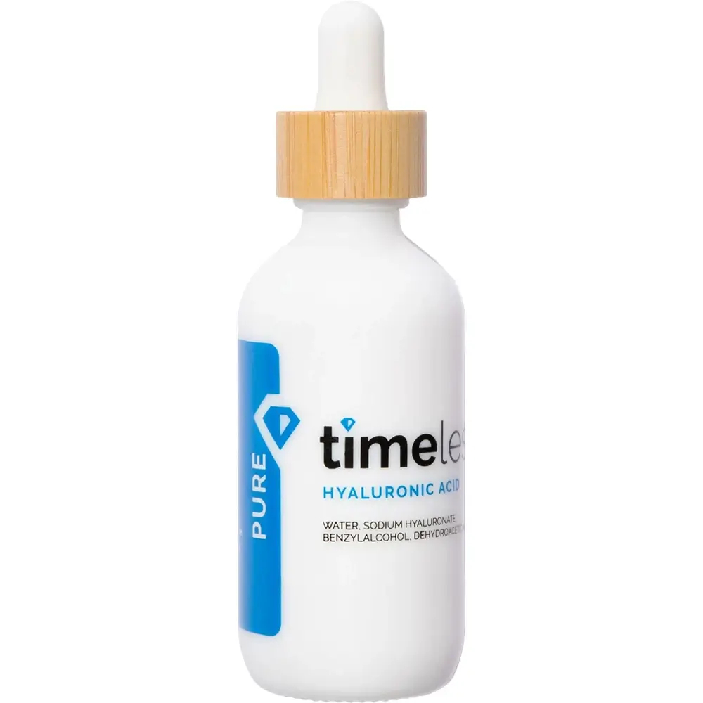 Ser de fata hidratant Hyaluronic Acid 100% Pure, 60ml, Timeless Skin Care