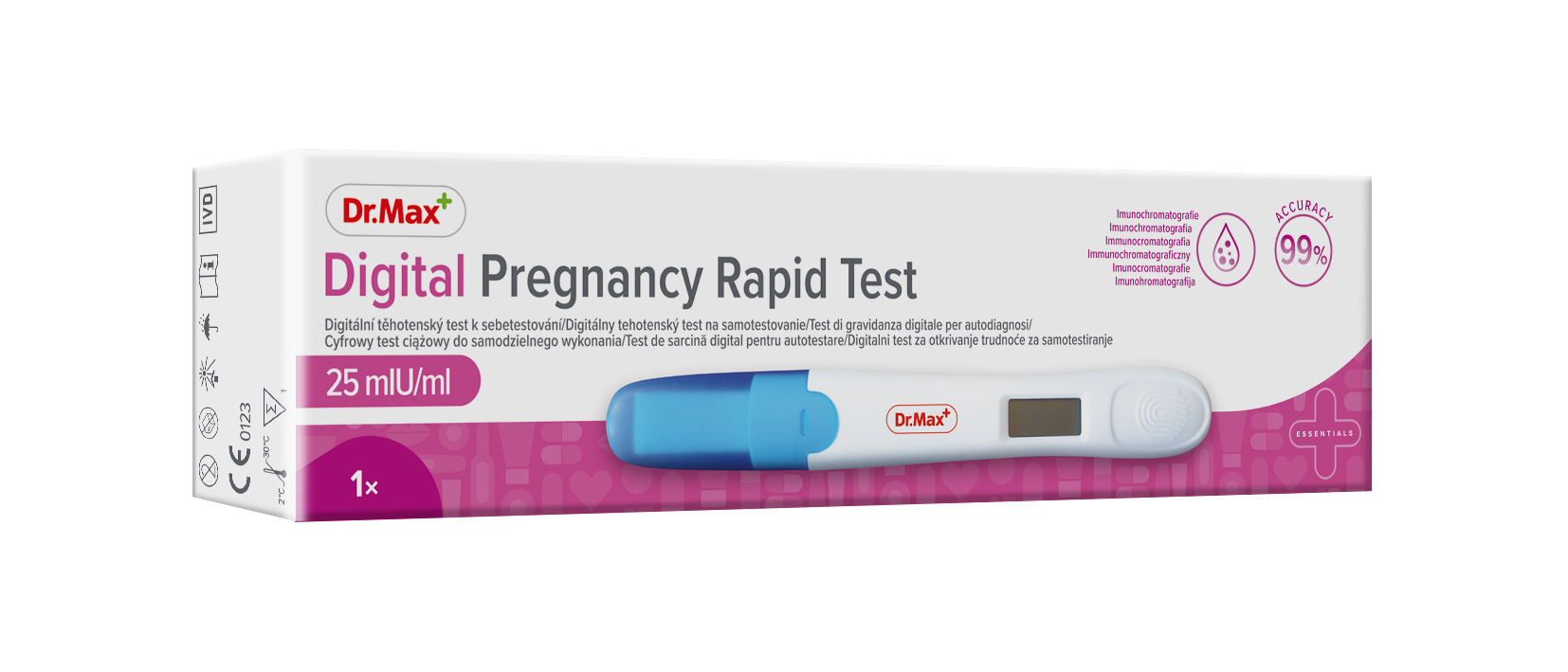 Dr.Max Test de sarcina digital rapid, 1 bucata