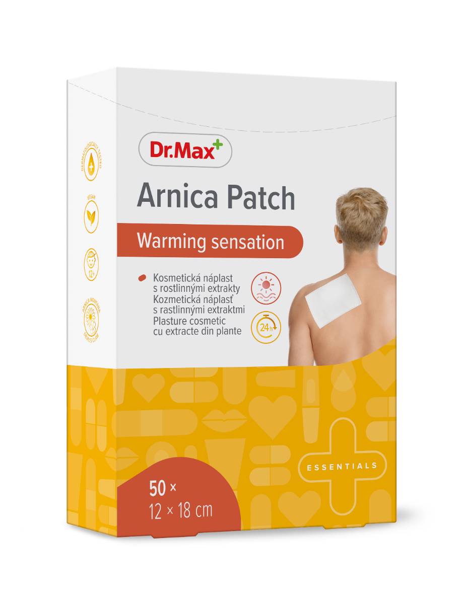 Dr.Max Plasture cu arnica 12x18cm, 1 bucata