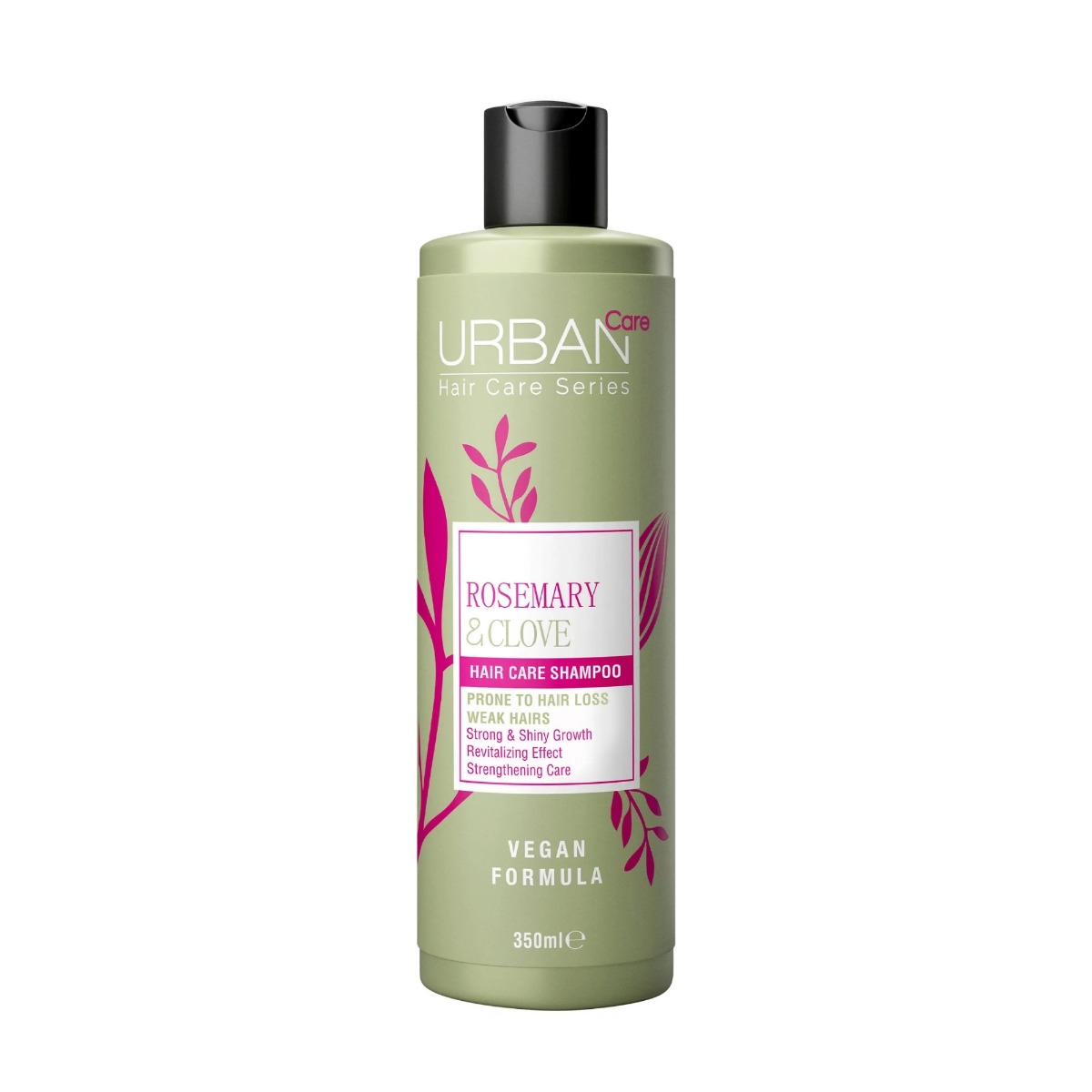 Sampon fortifiant cu Rozmarin si Cuisoare, 350ml, Urban Care