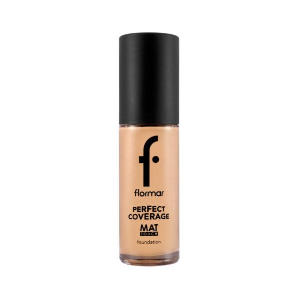 Fond de ten mat Perfect Coverage Mat Touch 303 Classic Beige, 30ml, Flormar
