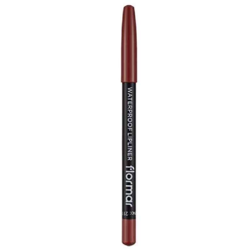 Creion de buze Waterproof No 211 Classical Brown, 1.14g, Flormar