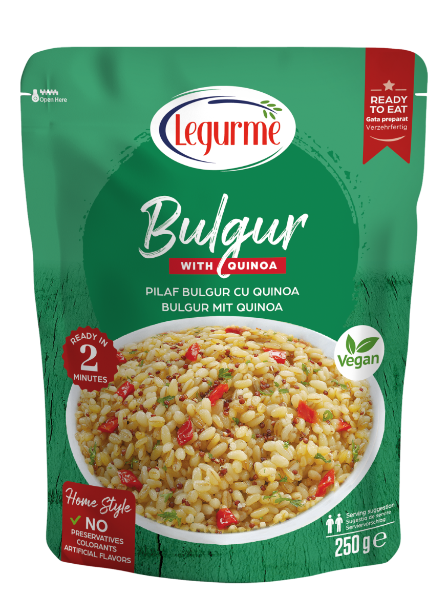 Pilaf Bulgur cu Quinoa, 250g, Legurme