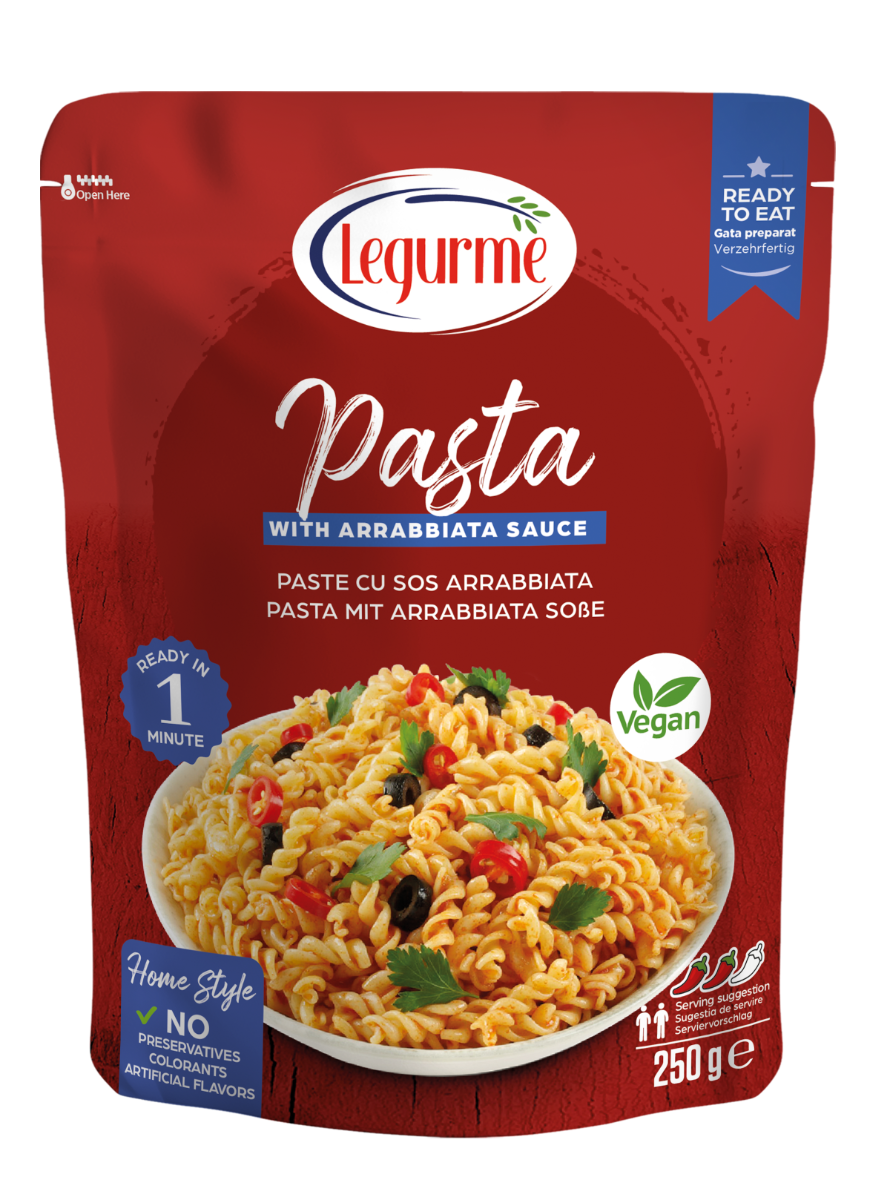 Paste cu sos Neapolitan, 250g, Legurme