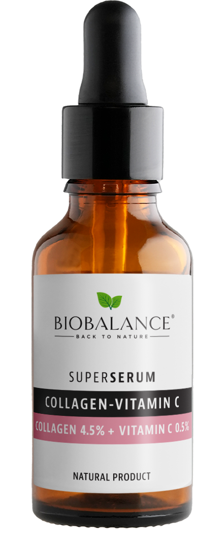 Ser de fata Collagen C + Vitamin C Collagen 4.5% + Vitamin C 0.5%, 30ml, Bio Balance