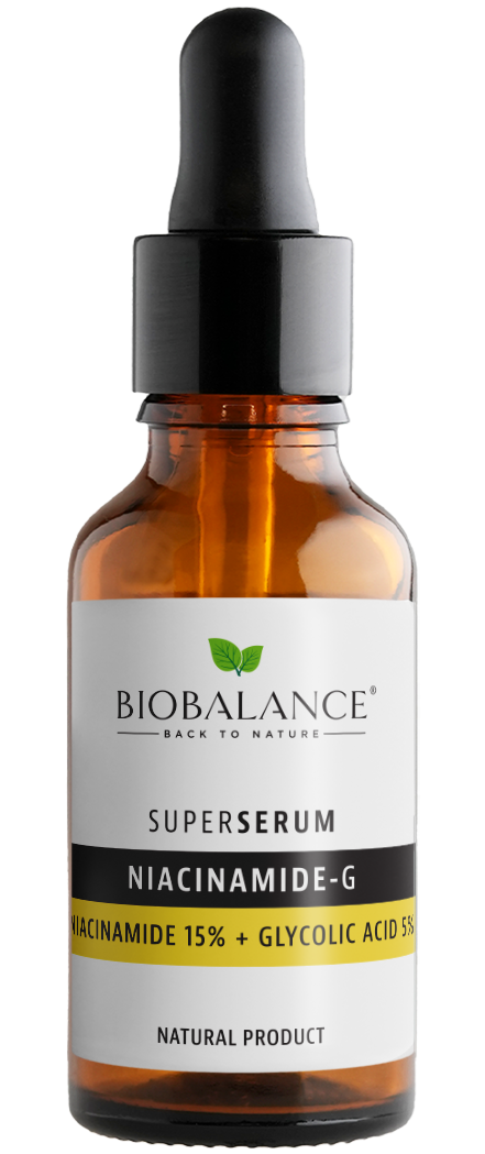 Ser de fata Niacinamide-G 15% + Acid glicolic 5%, 30ml, Bio Balance