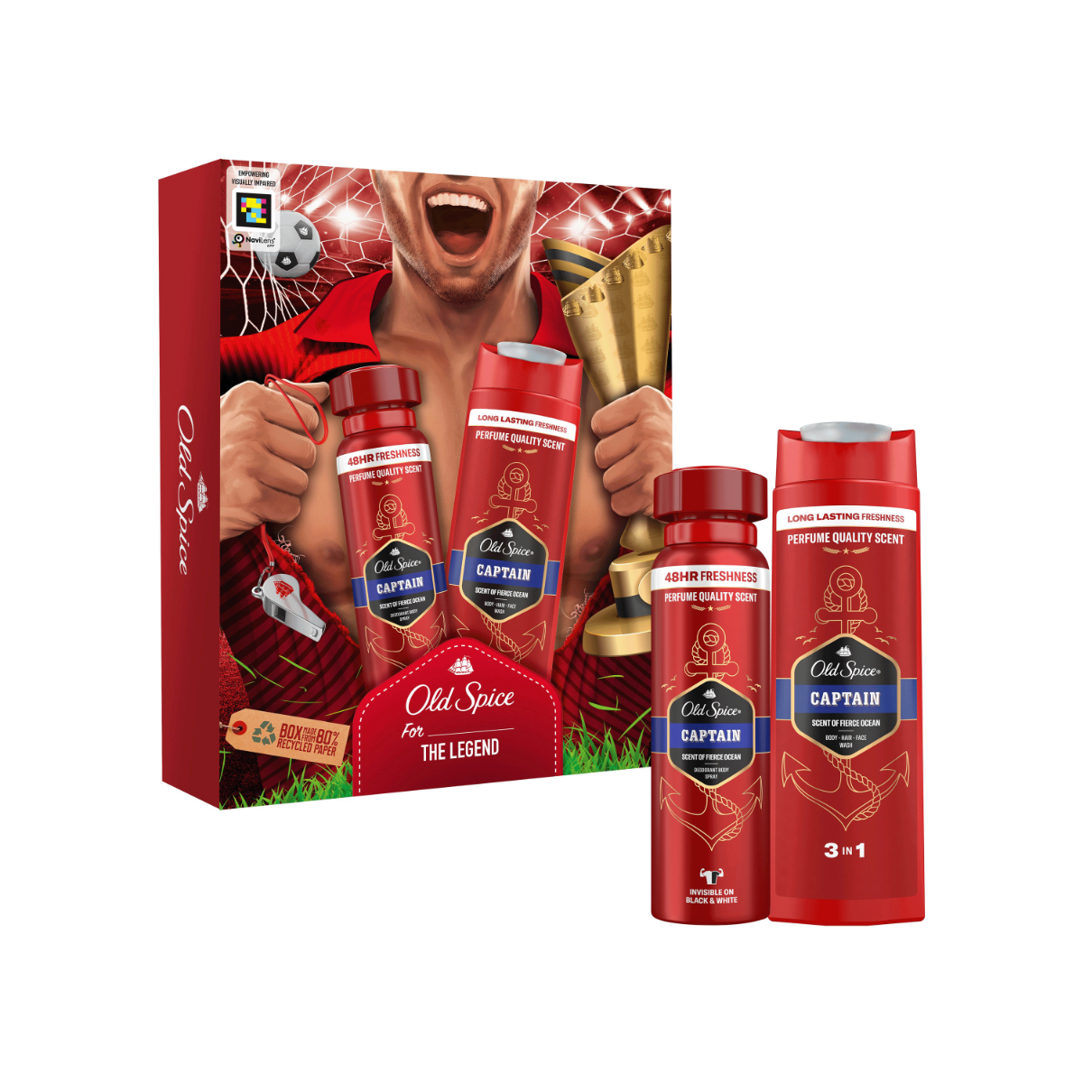 Set pentru barbati Captain Footballer, Old Spice
