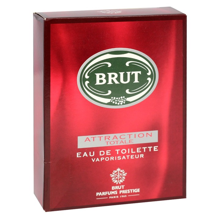 Apa de toaleta Attraction Total, 100ml, Brut
