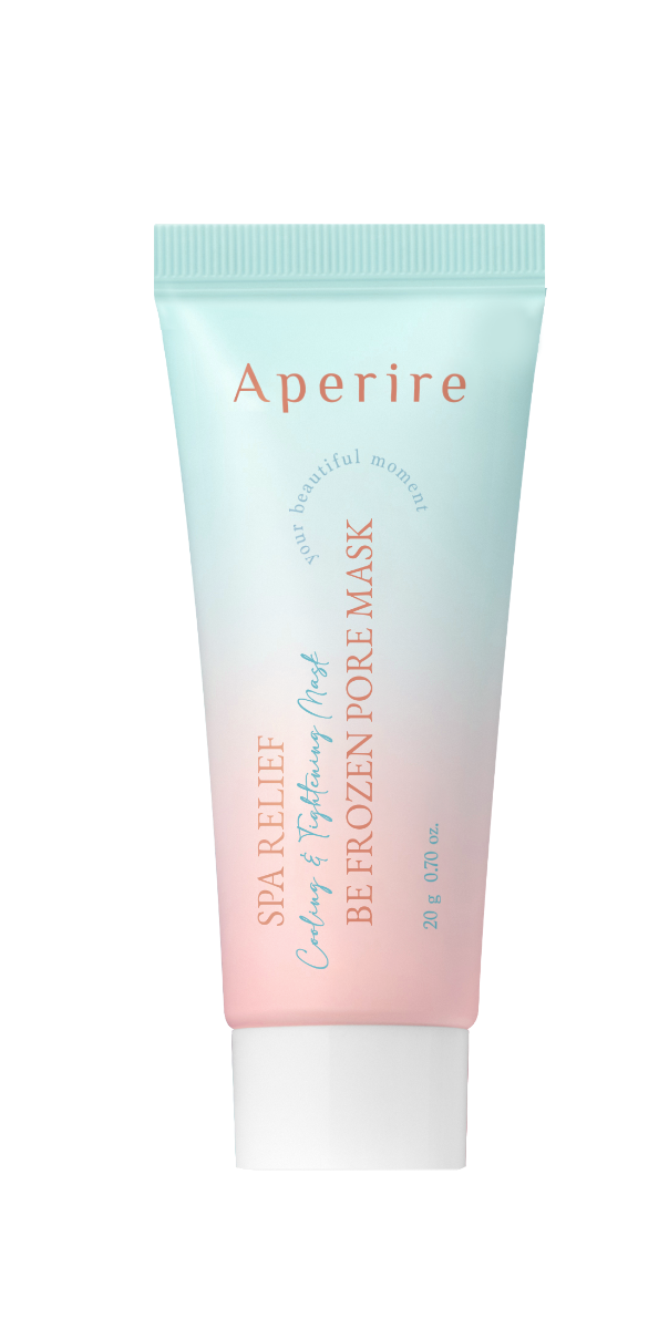 Masca de fata cu argila pentru calmare Spa Relief Be Frozen, 20g, Aperire