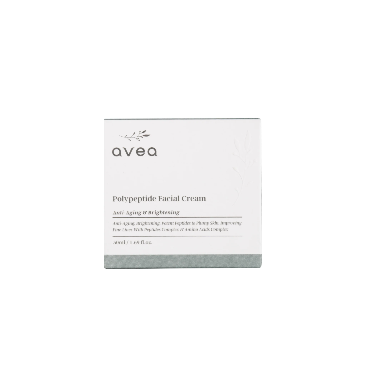 Crema pentru fata cu polipeptide cu efect anti-aging si iluminare, 50ml, Avea