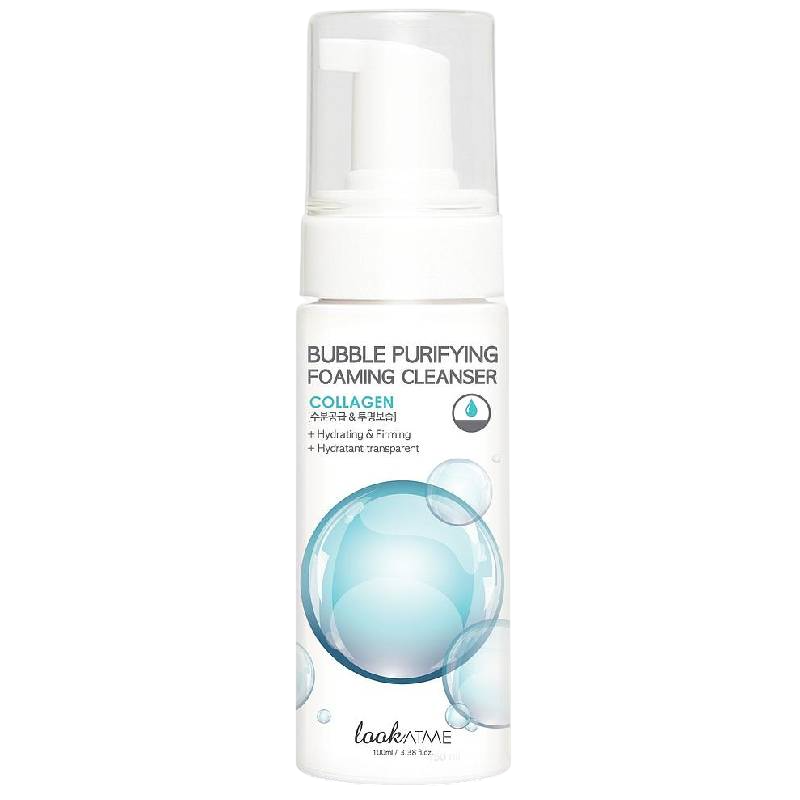 Spuma de curatare hidratanta cu colagen, 150ml, Look At Me