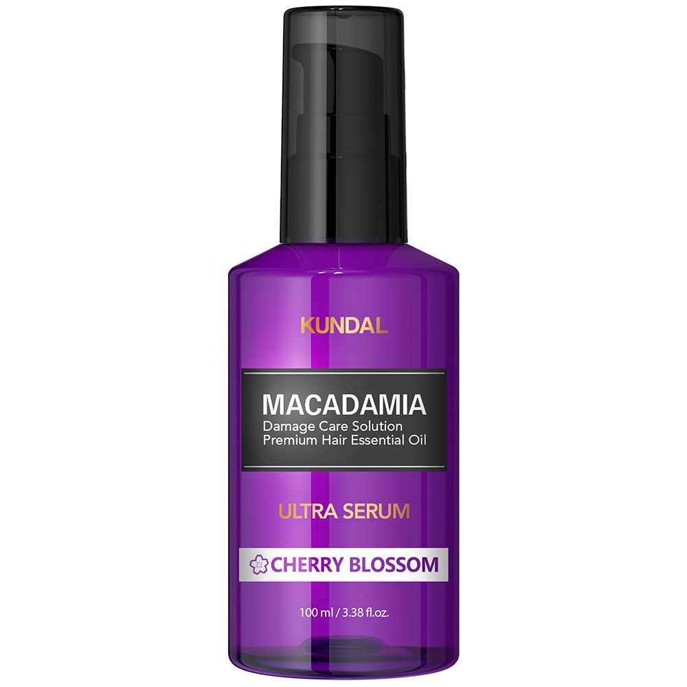 Ser pentru par Macadamia Ultra Cherry Blossom, 100ml, Kundal