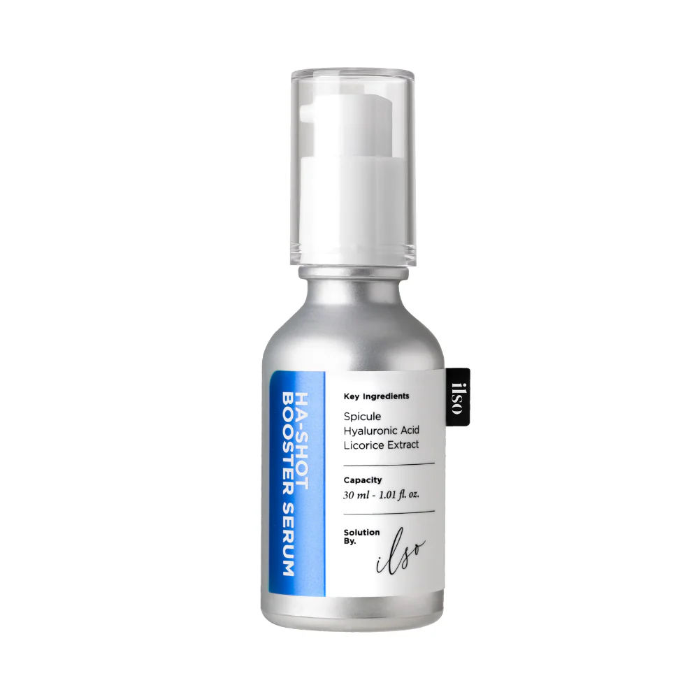 Ser exfoliant si hidratant pentru fata Ha-Shot Booster Serum, 30ml, Ilso
