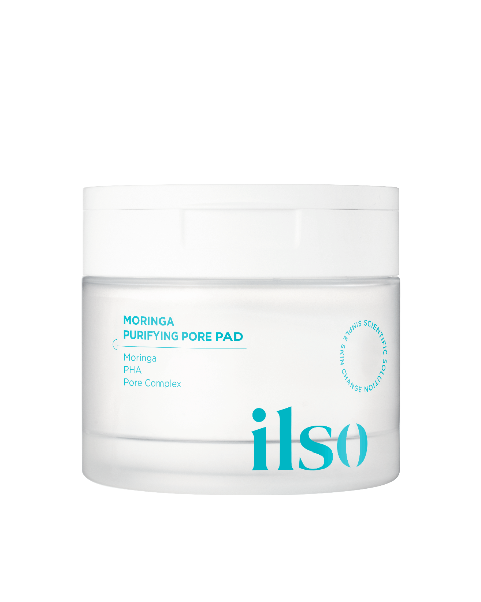Dischete exfoliante Moringa Purifying Pore, 60 bucati, Ilso