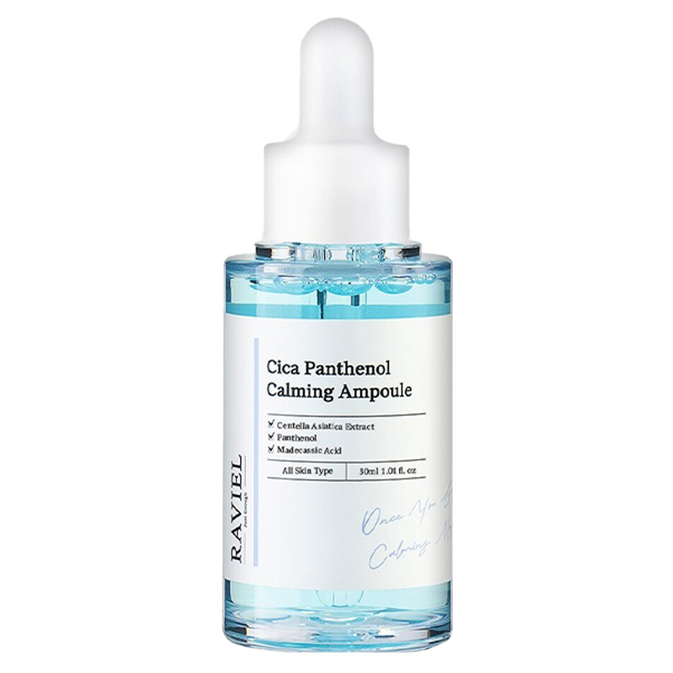 Ser calmant pentru fata cu Cica si Panthenol, 30ml, Raviel