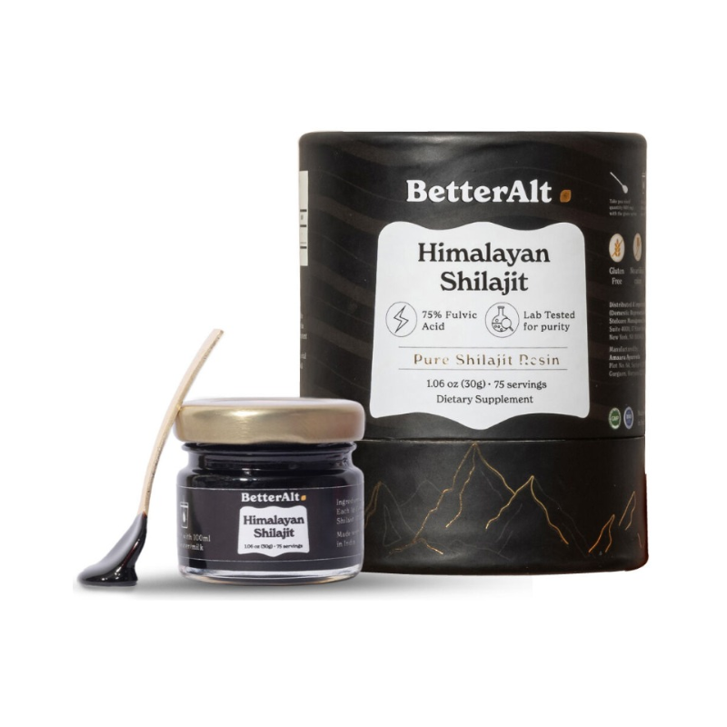 Rasina pura de Shilajit din Himalaya BetterAlt, 30g, GNC