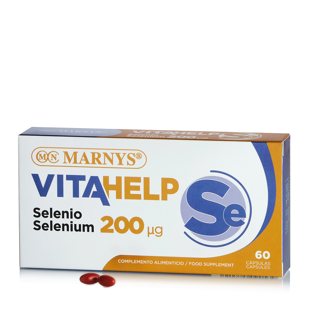 Seleniu Vitahelp 200mcg, 60 capsule, Marnys