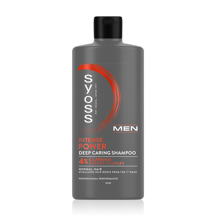 Sampon pentru barbati Intense Power, 440ml, Syoss