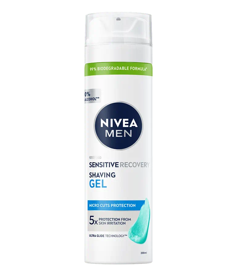 Gel de ras Men Sensitive Recovery, 200ml, Nivea