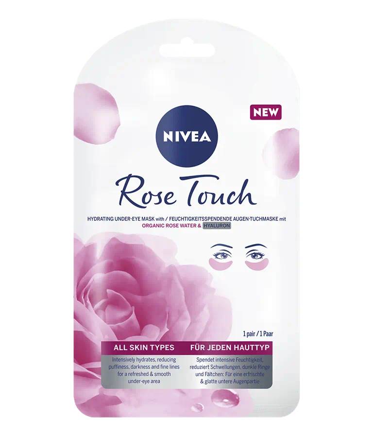 Plasturi pentru ochi hidrogel Rose Touch, 1 bucata, Nivea