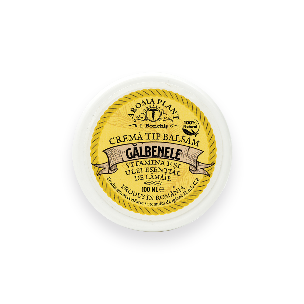 Crema tip balsam cu galbenele, 100g, Aroma Plant Bonchis