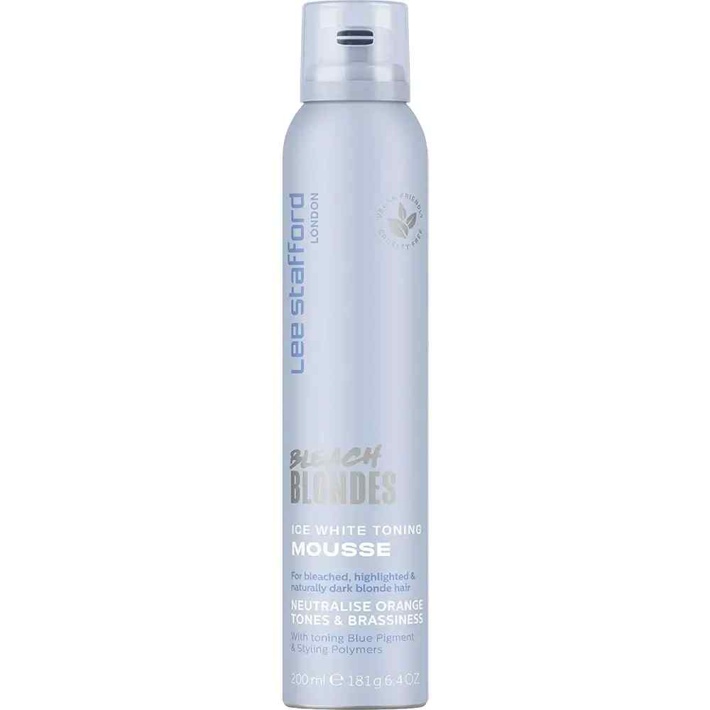 Spuma nuantatoare Bleach Blondes Ice White, 200ml, Lee Stafford
