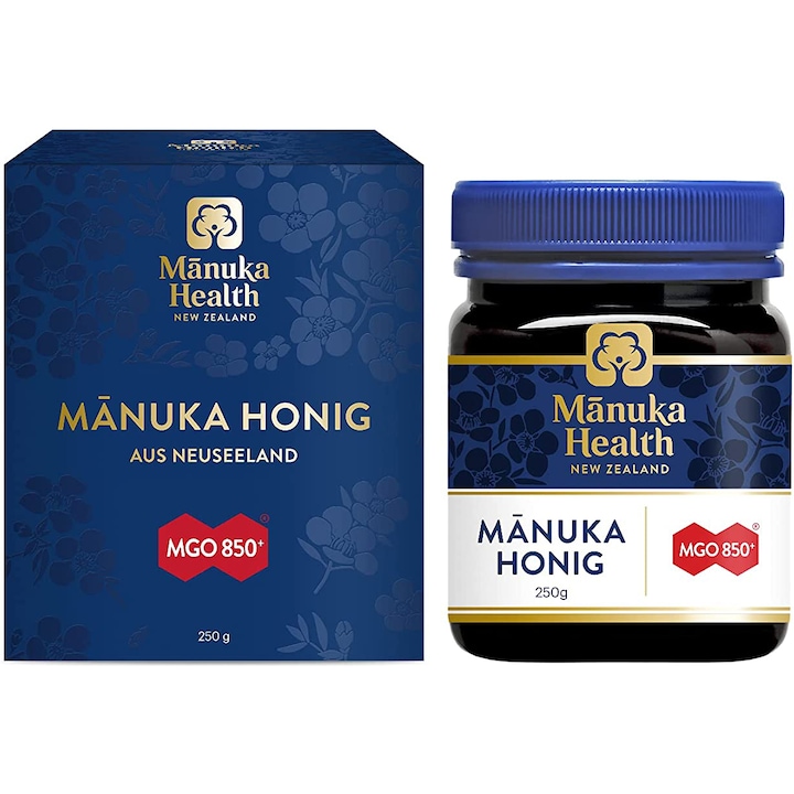 Miere de Manuka MGO 850+, 250g, Manuka Health