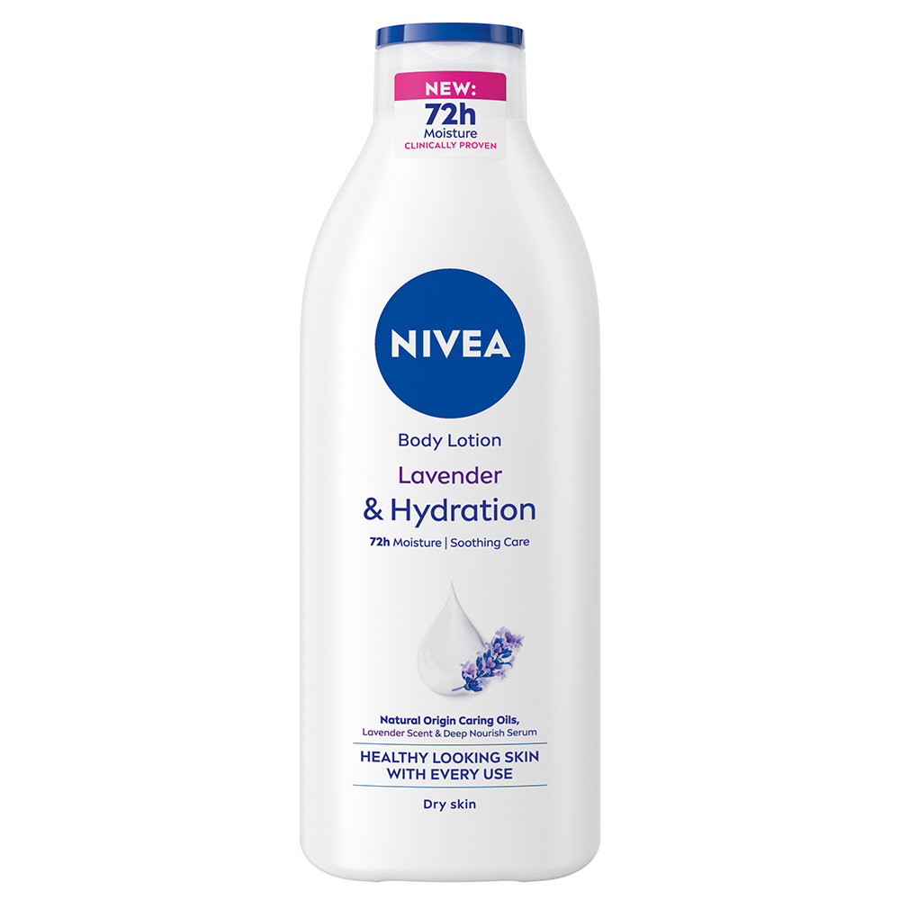Lotiune de corp hidratanta cu lavanda, 400ml, Nivea