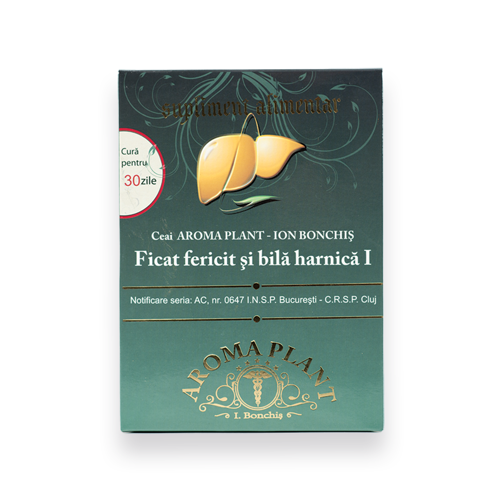 Ceai ficat fericit si bila harnica I, 160g, Aroma Plant Bonchis
