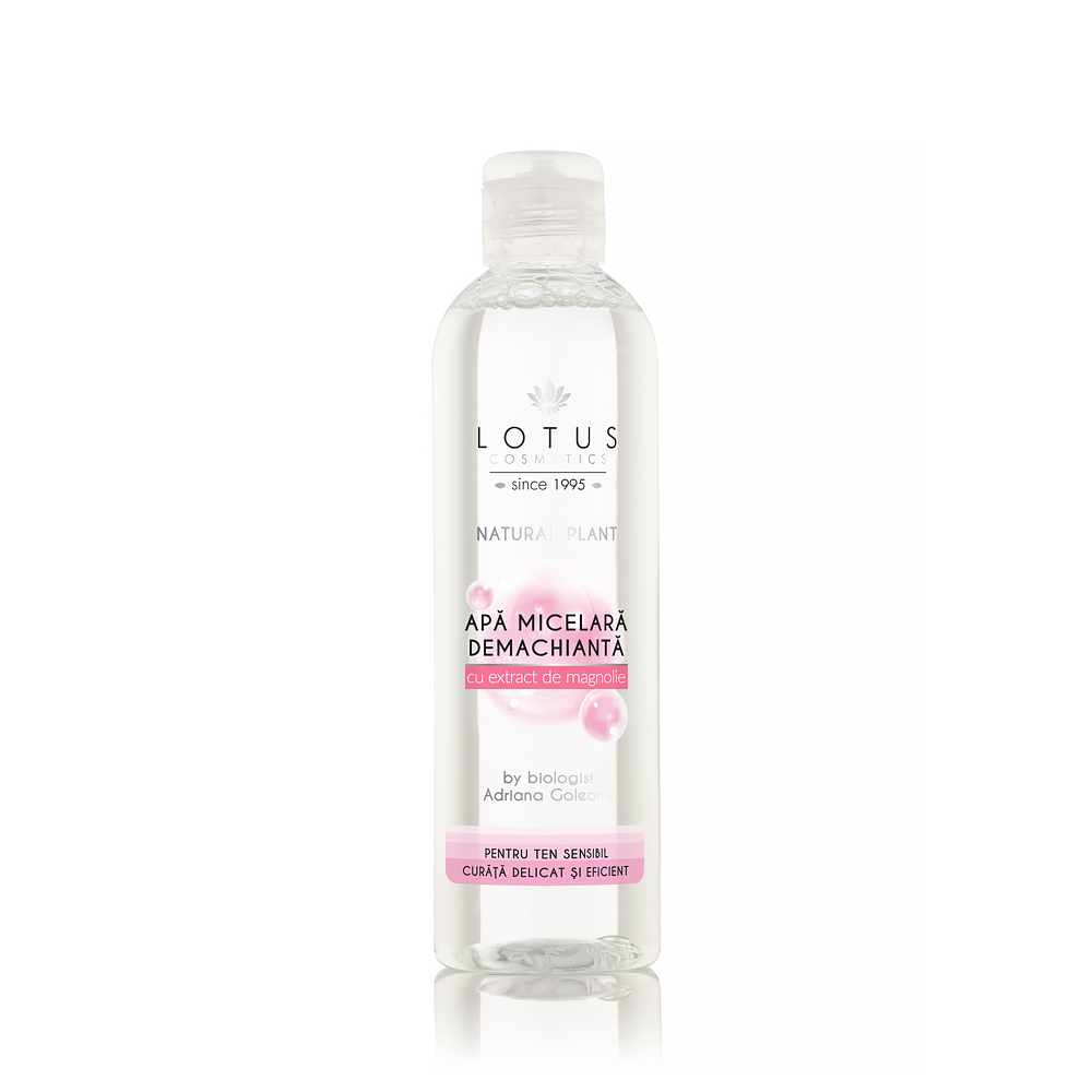 Apa micelara pentru ten sensibil Natural Plant, 250ml, Lotus Cosmetics