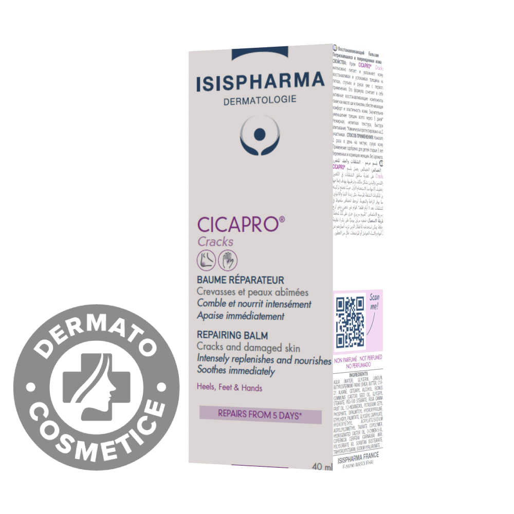 Balsam reparator Cicapro Cracks, 40ml, Isis Pharma