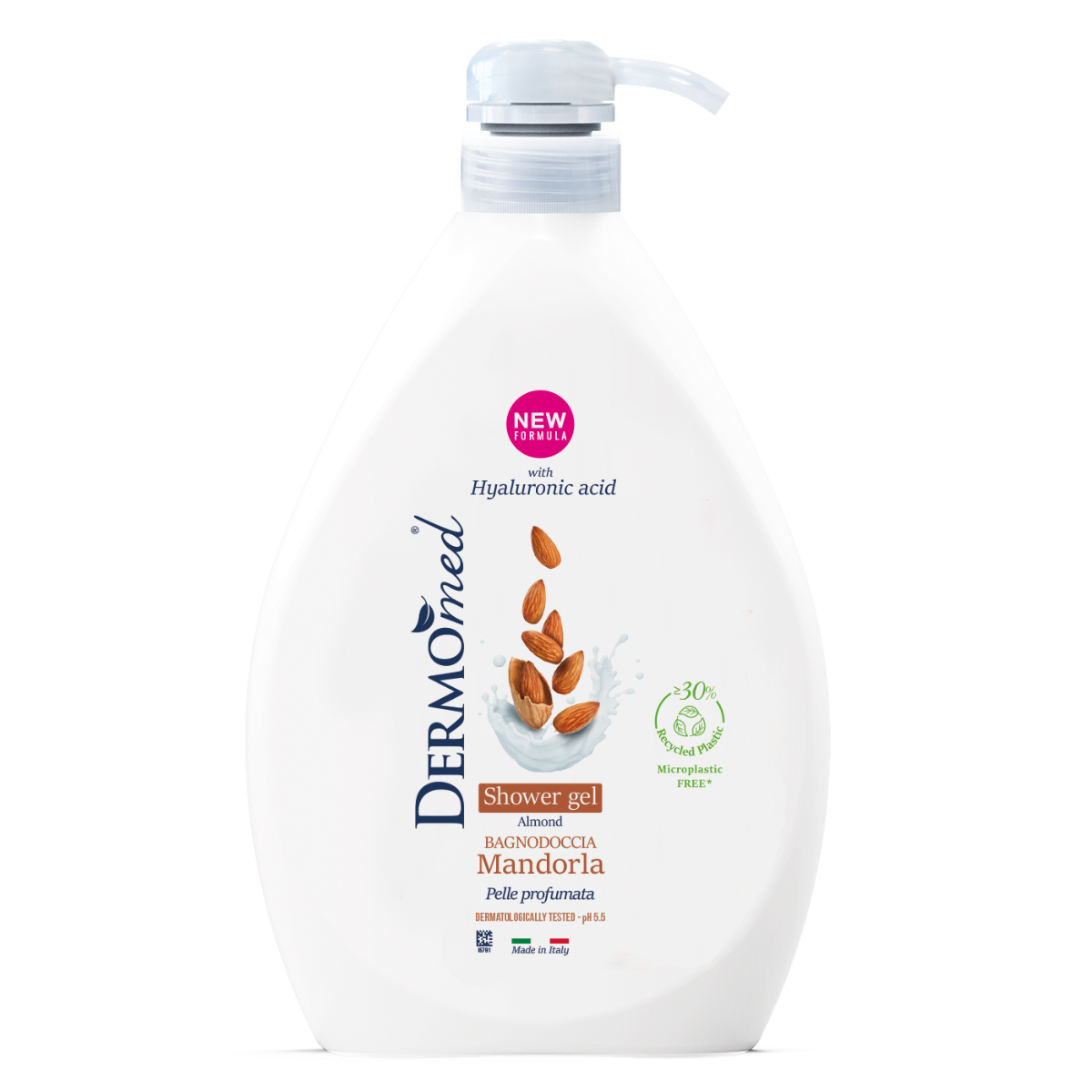 Gel de dus cu migdale, 1000ml, Dermomed