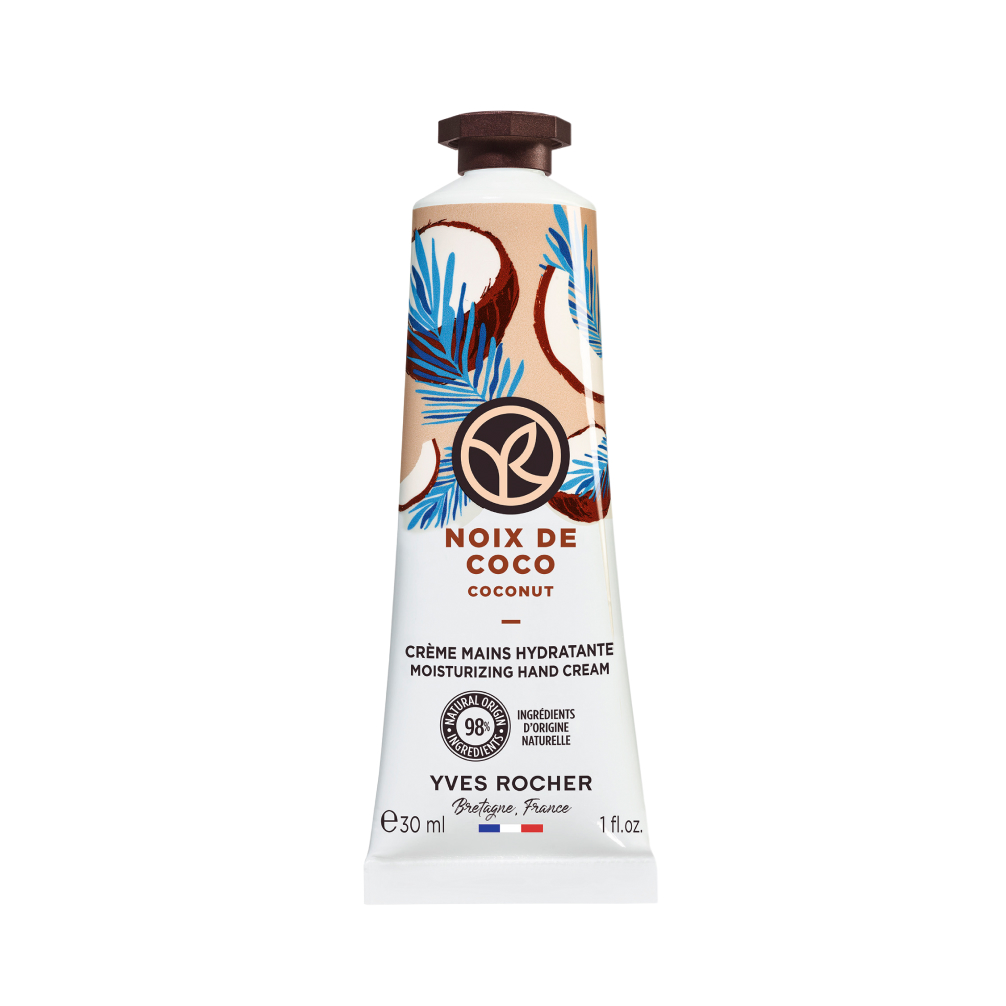 Crema de maini cu nuca de cocos, 30ml, Yves Rocher
